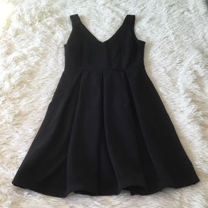 Lush Black Skater Dress Size Small